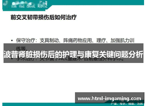 波普肾脏损伤后的护理与康复关键问题分析